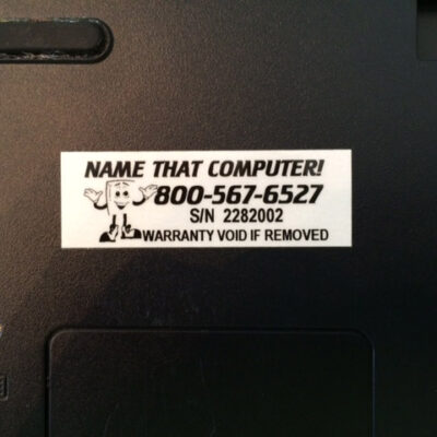 Custom Void Label