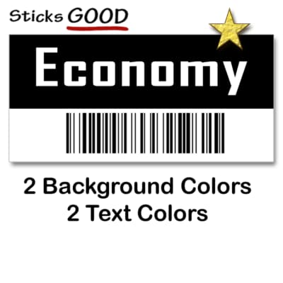 Custom asset tags for equipment for sale.